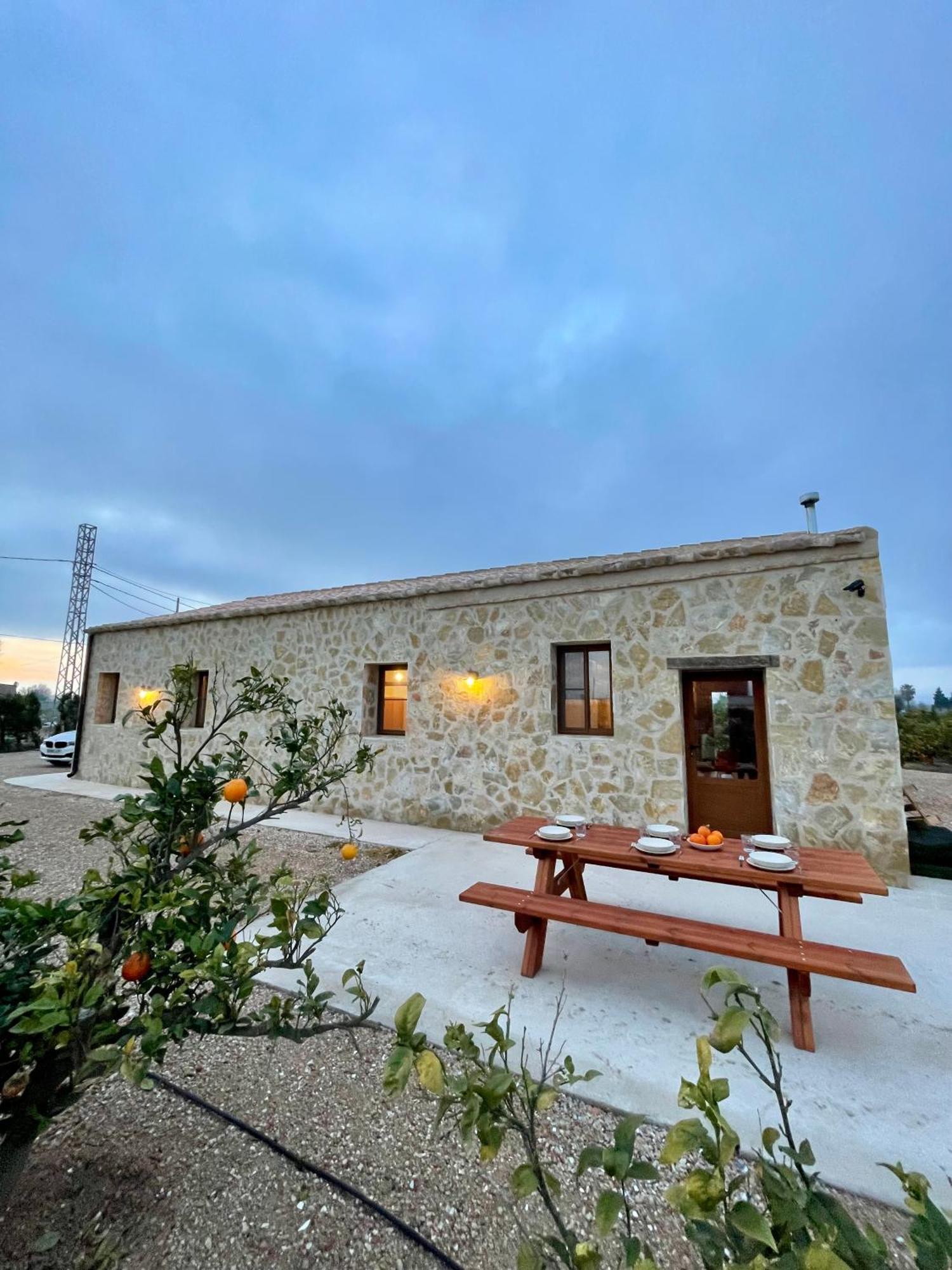 Вилла Mas De Melonet Delta Del Ebro L'Aldea Экстерьер фото