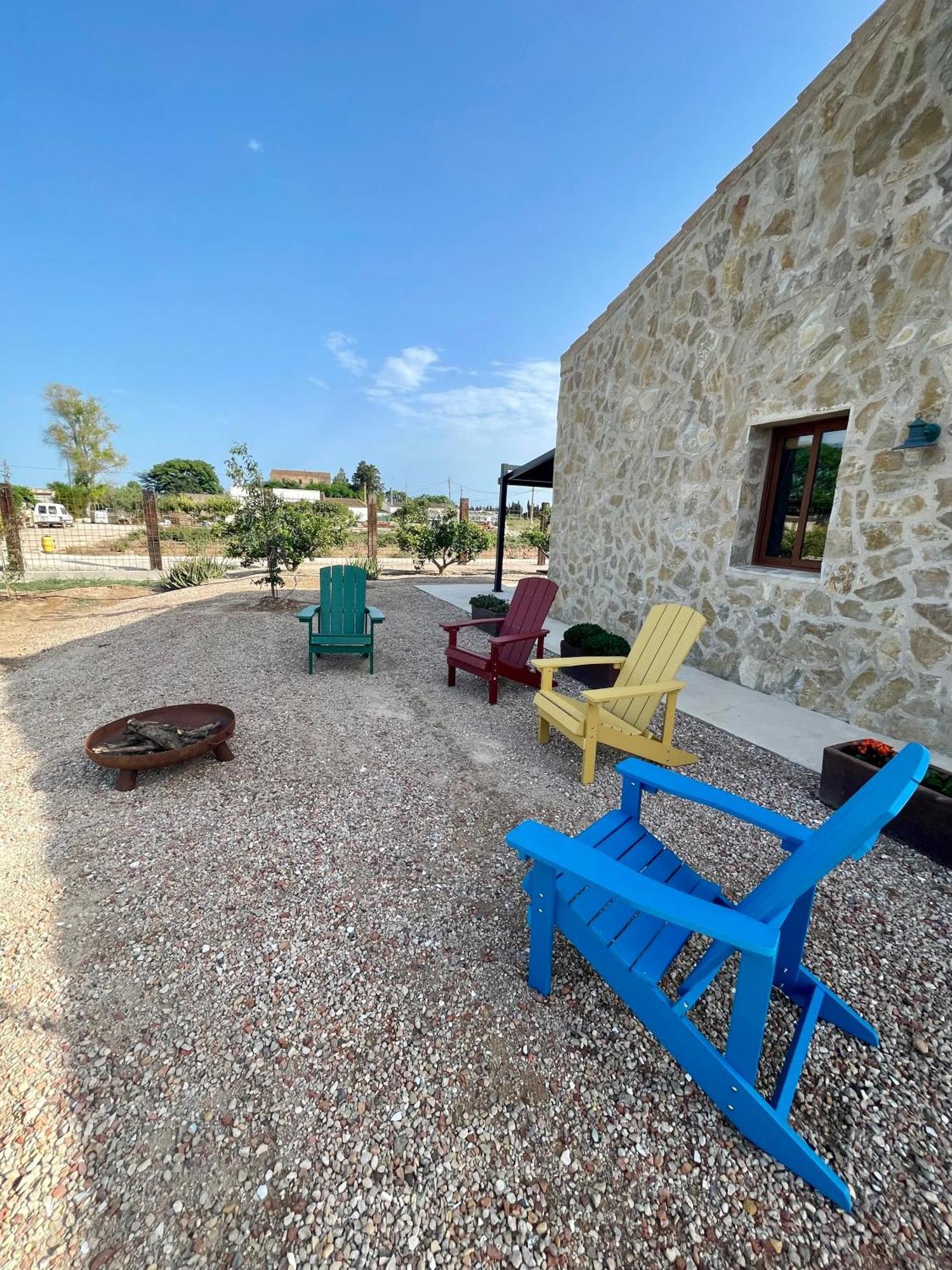 Вилла Mas De Melonet Delta Del Ebro L'Aldea Экстерьер фото